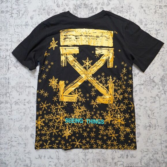 Off-White Seeing Things Snowflake Shirt – Men’s Small - Picture 1 of 6